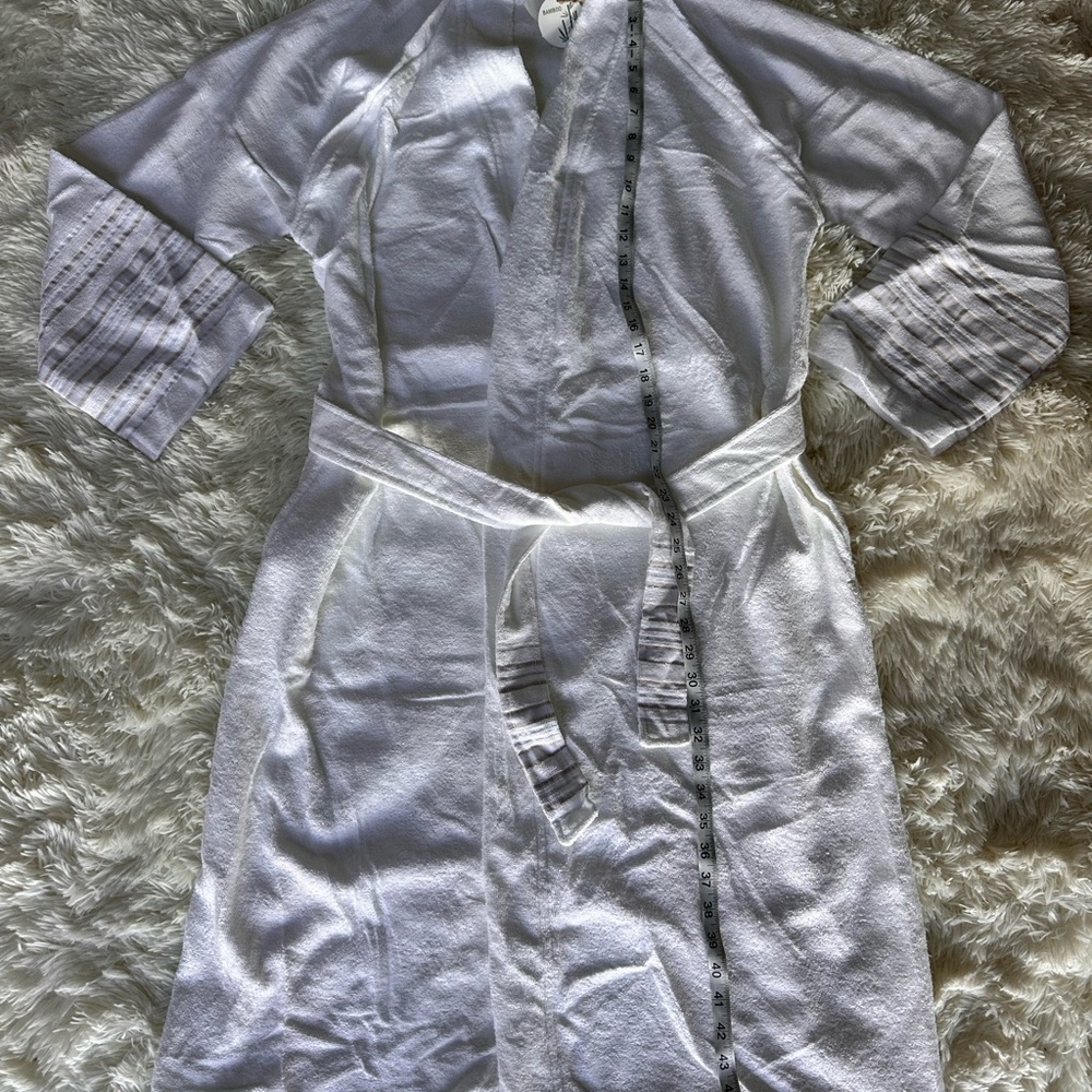 Chakra bamboo cotton Turkish bathrobe unisex